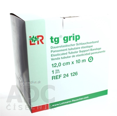 TG-GRIP G 12cm x10m výstužný tubulárny obväz na nohu, stehno (veľká) rolka 1x1 ks