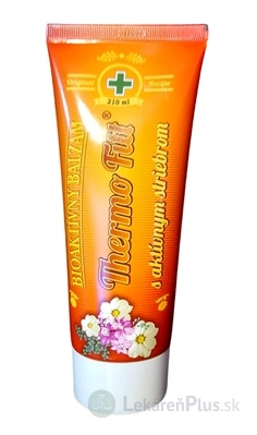 Thermo Fitt – Bioaktívny balzam s výťažkami liečivých rastlín a aktívnym striebrom (v tube) 1x210 ml