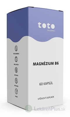 TOTO MAGNÉZIUM B6 cps 1x60 ks