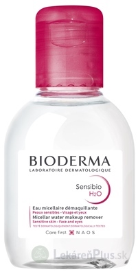 BIODERMA Sensibio H2O (V2) micelárna voda pre citlivú pleť (inov. 2021) 1x100 ml