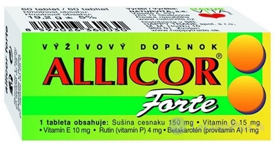 NATURVITA ALLICOR FORTE tbl 1x60 ks