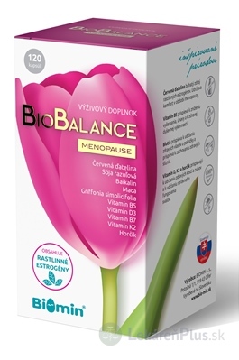 BIOMIN BioBalance MENOPAUSE cps 1x120 ks