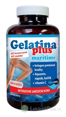 TEREZIA Gelatina Plus maritime cps 1x360 ks