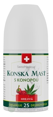 KONSKÁ MASŤ S KONOPOU hrejivá roll-on 1x90 ml