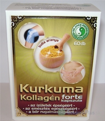 Kurkuma kapsuly s kolagénom - Amazonas 1x60 ks