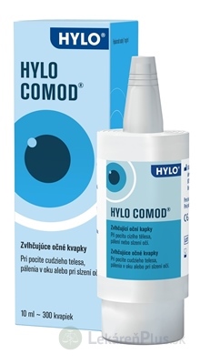 HYLO COMOD zvlhčujúce očné kvapky 1x10 ml