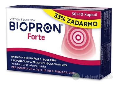 BIOPRON Forte cps 30+10 (33% zdarma) (40 ks)