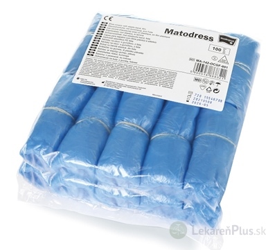 Matodress Návlek na obuv z fólie, so sťahovacou gumou 1x100 ks
