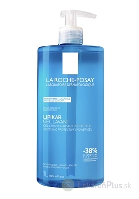 LA ROCHE-POSAY LIPIKAR GEL LAVANT krémový čistiaci gél, s pumpičkou 1x1000 ml