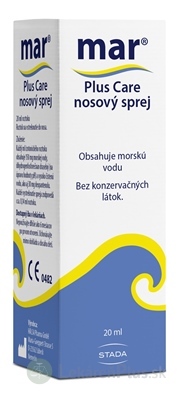 MAR Plus Care nosový sprej 1x20 ml