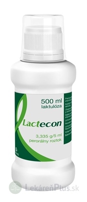 Lactecon sol por (fľ.HDPE) 1x500 ml