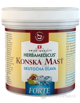 KONSKÁ MASŤ FORTE CHLADIVÁ 1x250 ml