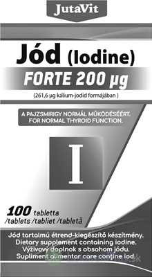 JutaVit Jód Forte 200 μg tbl 1x100 ks