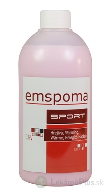 EMSPOMA Hrejivá - ružová O masážna emulzia 1x500 ml