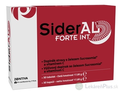 SiderAL FORTE INT. cps 1x30 ks