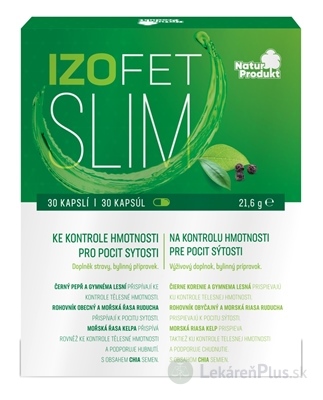NaturProdukt IZOFET SLIM cps 1x30 ks