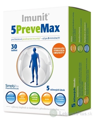 Imunit 5PreveMax tbl (s nukleotidami a betaglukánom) 1x30 ks
