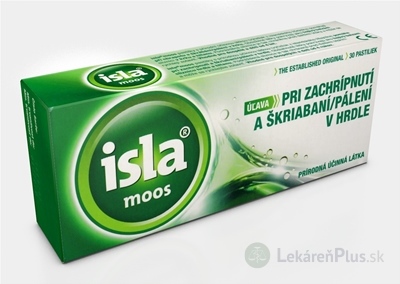 ISLA MOOS pastilky 1x30 ks