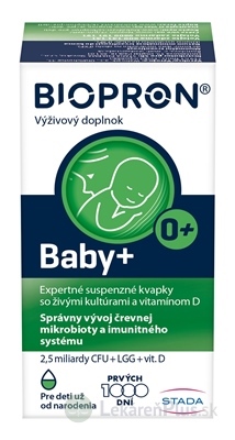 BIOPRON Baby+ kvapky 1x10 ml