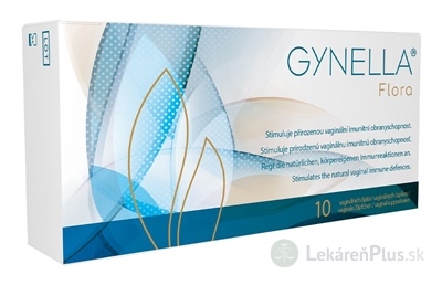 GYNELLA Flora vaginálne čapíky (inov. 2024) 1x10 ks