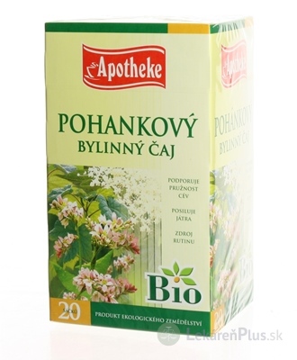 APOTHEKE BIO SELECTION POHÁNKOVÝ BYLINNÝ ČAJ 20x1,5 g (30 g)