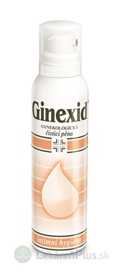 GINEXID gynekologická čistiaca pena spm der 1x150 ml