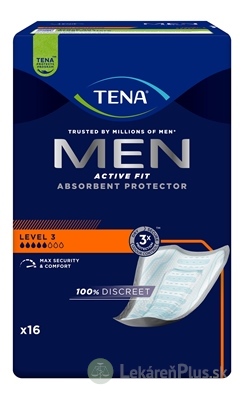 TENA Men Level 3 inkontinenčné vložky pre mužov 1x16 ks