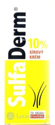 Dr. Müller SulfaDerm SÍROVÝ KRÉM 10% 1x200 ml