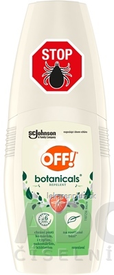 OFF! Botanicals rozprašovač repelent, na rastlinnej báze 1x100 ml