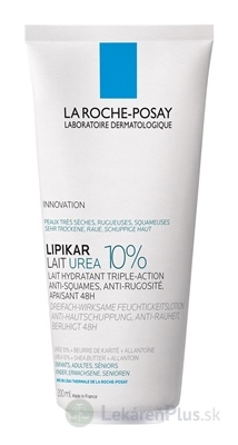 LA ROCHE-POSAY LIPIKAR LAIT UREA 10% telové mlieko 1x200 ml