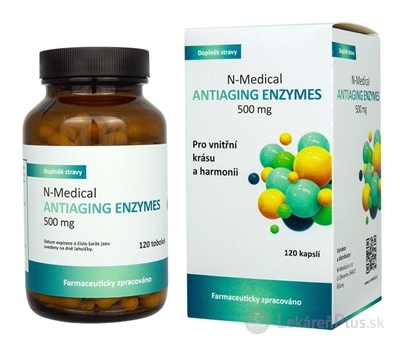 N-Medical Antiaging Enzymes cps 1x120 ks