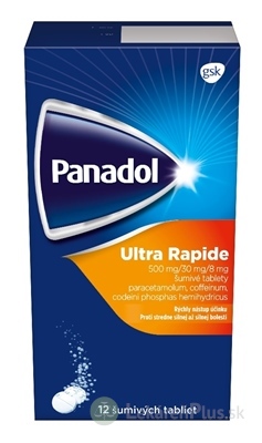 Panadol ULTRA RAPIDE tbl eff (strip lam.) 1x12 ks