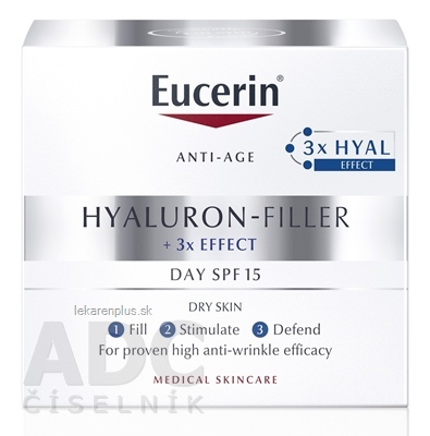 Eucerin HYALURON-FILLER Denný krém Anti-Age pre suchú pleť 1x50 ml