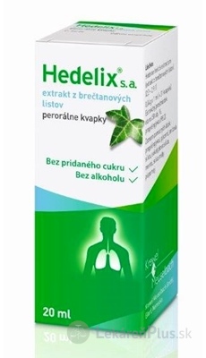 HEDELIX S.A. gto por (liek.skl.hnedá) 1x20 ml