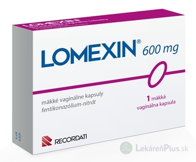 LOMEXIN 600 mg cps vam (blis.PVC/PVDC/Al) 1x1 ks