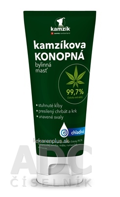 Cemio Kamzíkova konopná masť NEW chladivá (inov.2021) 1x200 ml