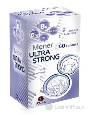 TOZAX Mener ULTRA STRONG tbl 1x60 ks