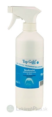 TOP GOLD Deo sprej do obuvi (na nohy) antimikrobiálny 1x500 ml