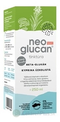 NeoGlucan tinktúra AKUT beta-glukán a vrbovka 1x250 ml
