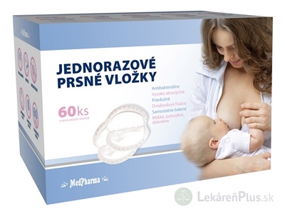 MedPharma JEDNORAZOVÉ PRSNÉ VLOŽKY 1x60 ks