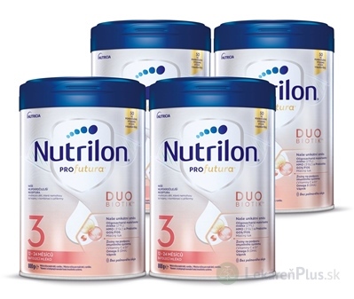 Nutrilon 3 Profutura DUOBIOTIK batoľacie mlieko (12-24 mesiacov) 4x800 g (3200 g)