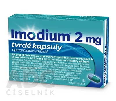 Imodium cps dur 2 mg (blis.PVC/Al) 1x8 ks