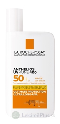 LA ROCHE-POSAY ANTHELIOS UVMUNE 400 SPF50+ FLUID fluid s ochranným faktorom 1x50 ml