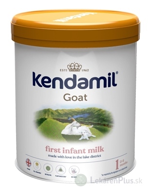 KENDAMIL Kozie dojčenské mlieko 1 (verzia 2021) počiatočná mliečna výživa s DHA (od narodenia) 1x800 g
