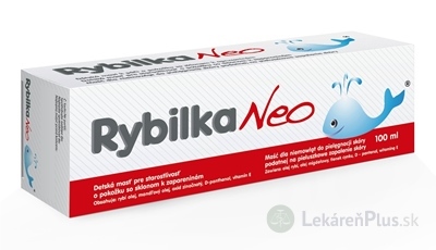 RYBILKA NEO detská masť pre starostlivosť o zaparenú pokožku 1x100 ml