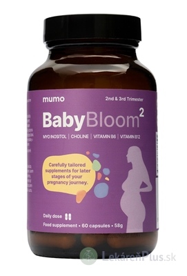 Mumo BabyBloom 2 cps (pre tehotné ženy 2.-3.trimester) 1x60 ks
