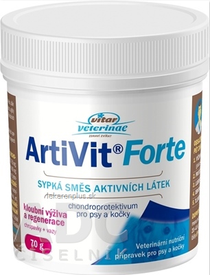 VITAR Veterinae Artivit Forte sypká zmes 1x70 g