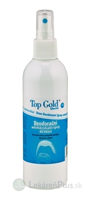 TOP GOLD Deo sprej do obuvi (na nohy) antimikrobiálny 1x150 g