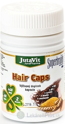 JutaVit Hair Caps cps 1x60 ks