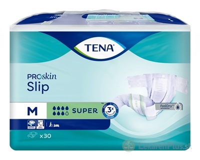 TENA Slip Super M plienkové nohavičky 1x30 ks